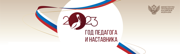 2023 год - год педагога и наставника.